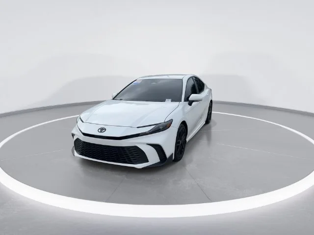 Used 2025 White Toyota SE image 2