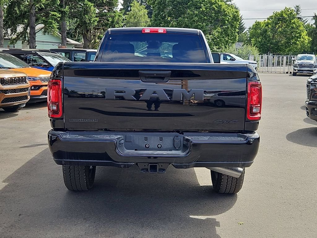 New 2026 Diamond Black Crystal Pearl-Coat Exterior Paint RAM Big Horn image 6