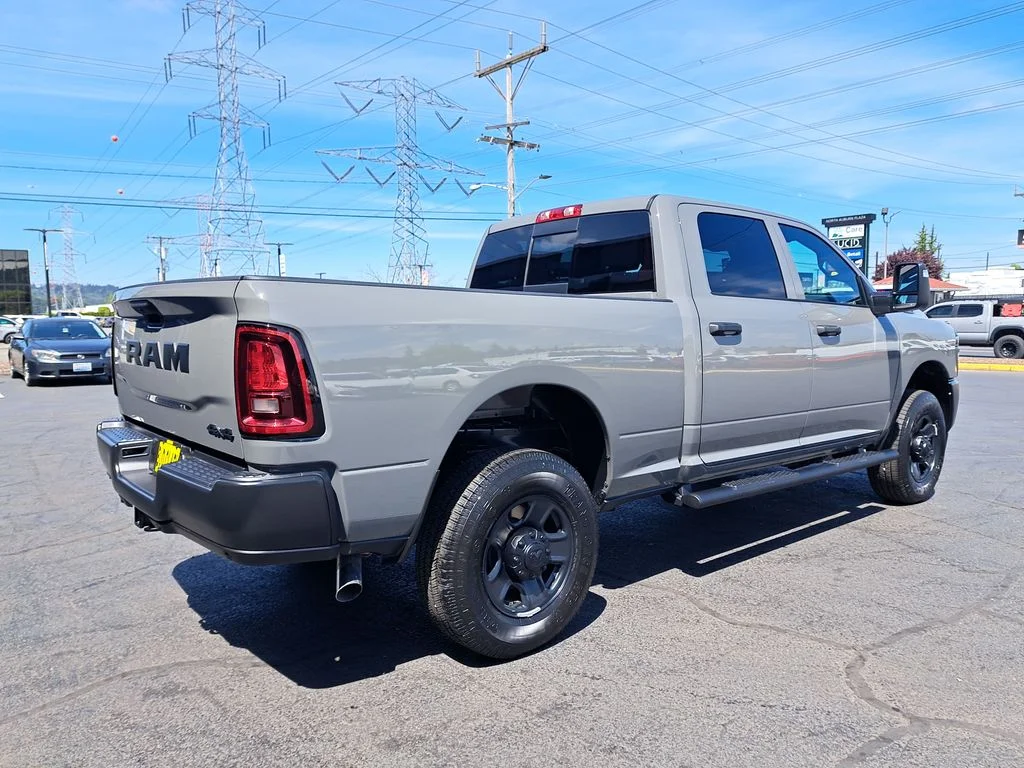 New 2026 Ceramic Gray Clear-Coat Exterior Paint RAM Tradesman image 5