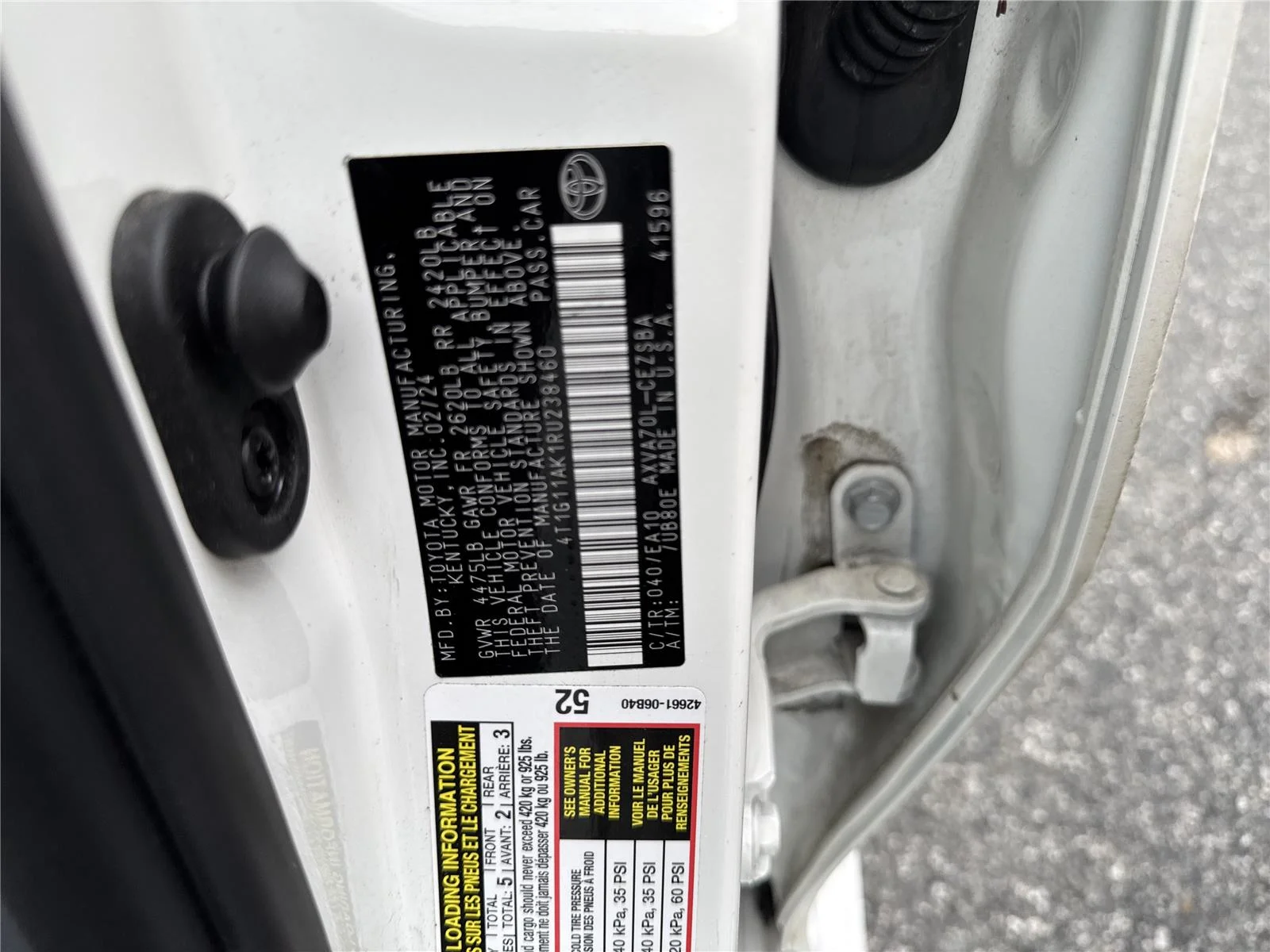 Used 2024 Ice Cap Toyota SE image 37
