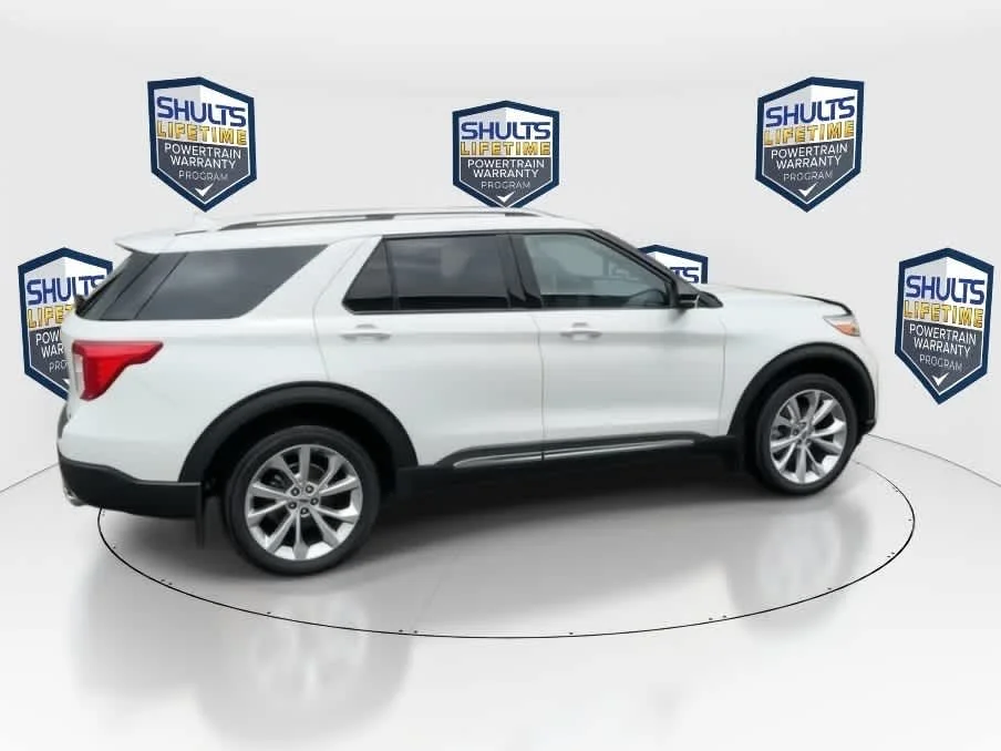 Used 2023 Star White Metallic Tri-Coat Ford Platinum image 9