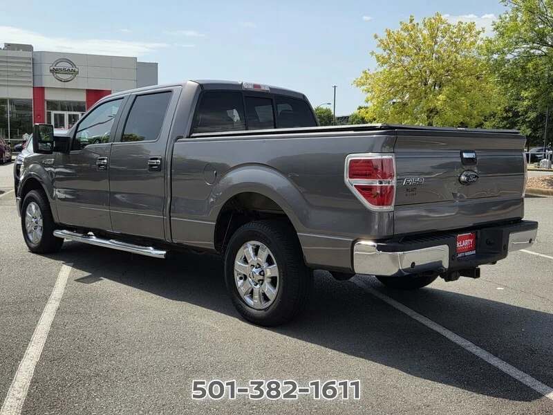 Used 2014 Sterling Gray Metallic FORD 2WD SUPERCREW 145" XLT image 3