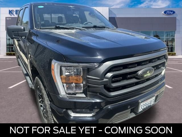 Used 2023 Black Ford XLT image 1