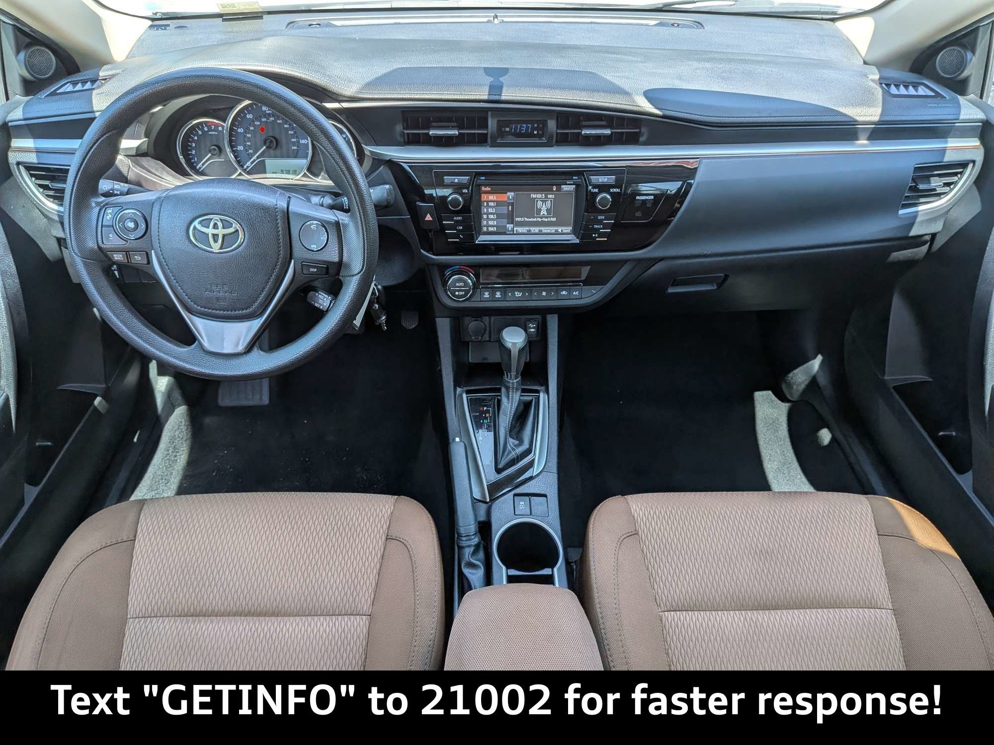 Used 2015 White Toyota LE image 19