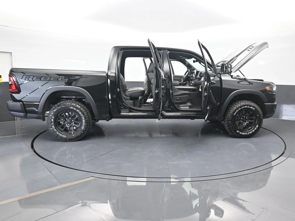 Used 2026 Diamond Black Crystal Pearlcoat Ram Rebel image 72