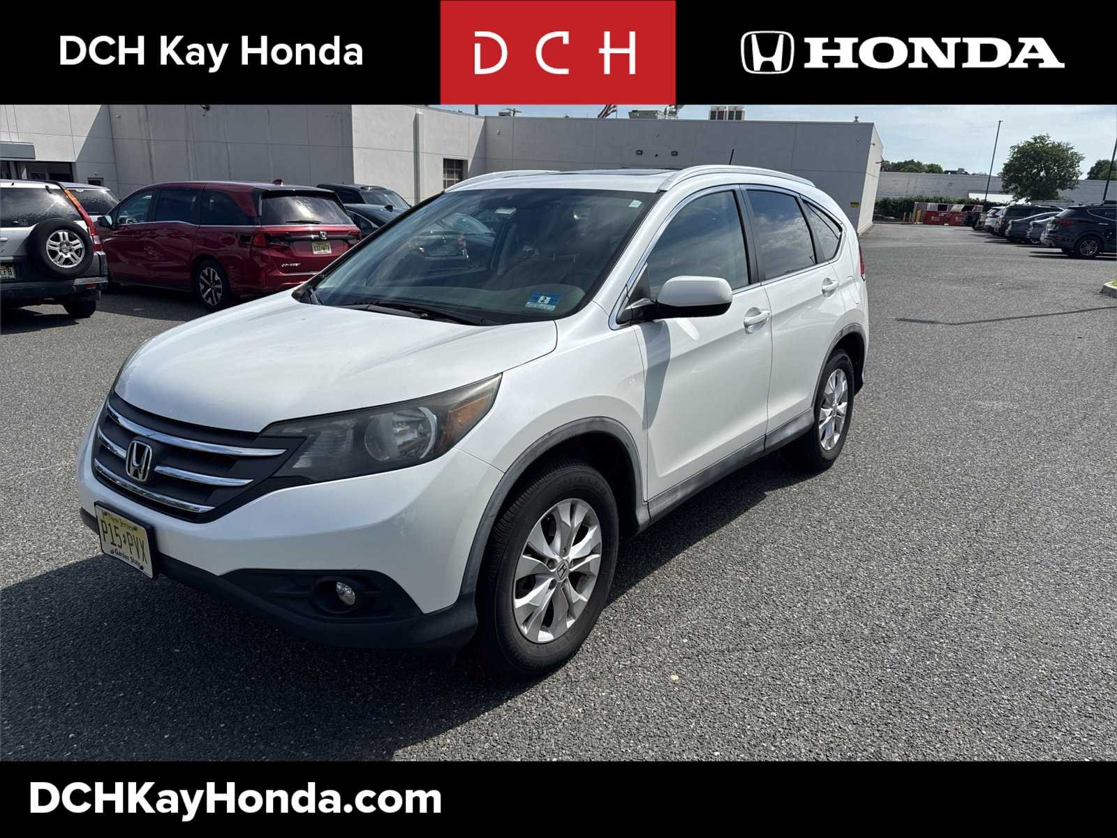 Used 2014 White Diamond Pearl Honda EX-L image 1