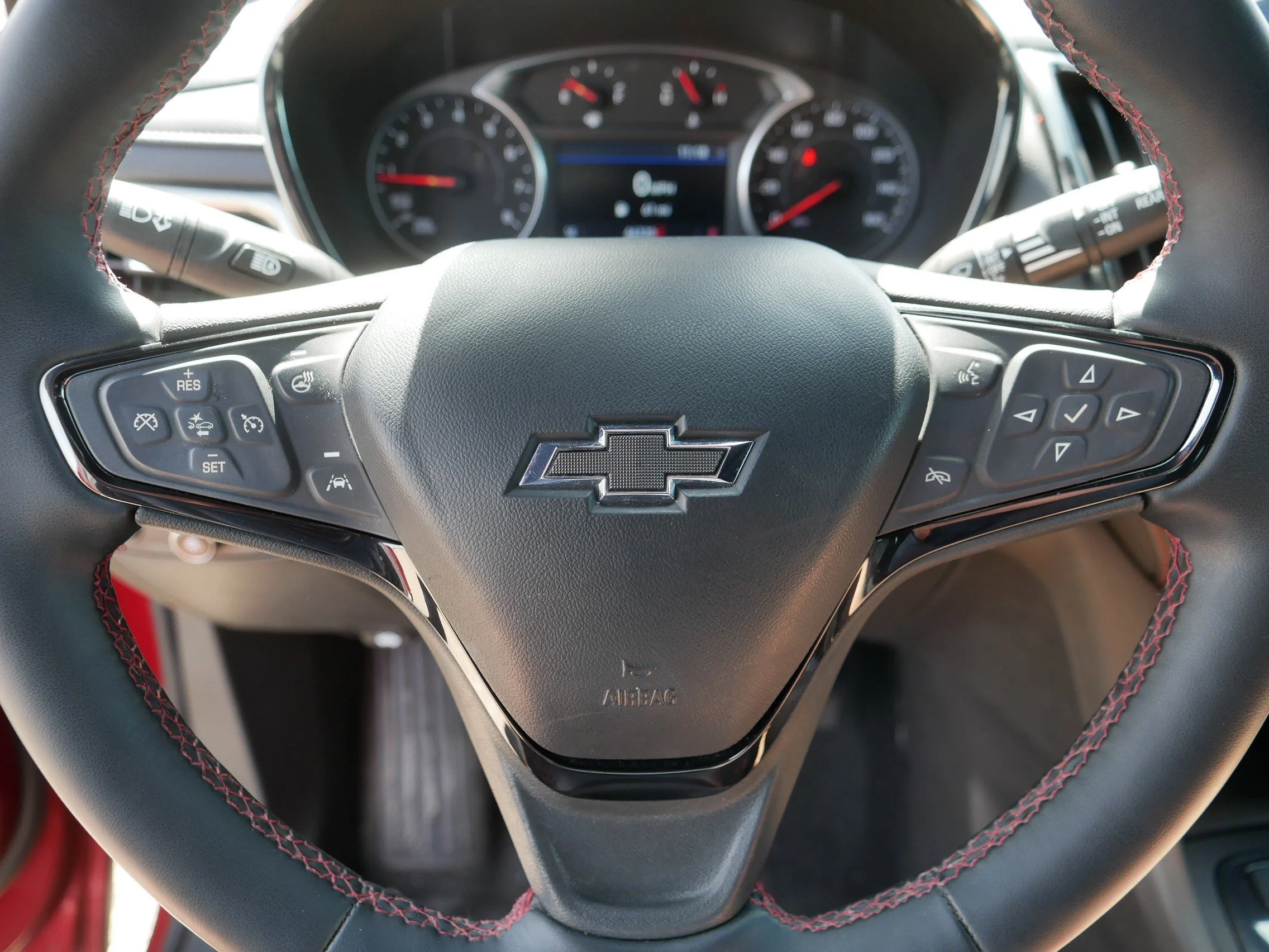 Used 2024 Radiant Red Tintcoat Chevrolet RS image 25