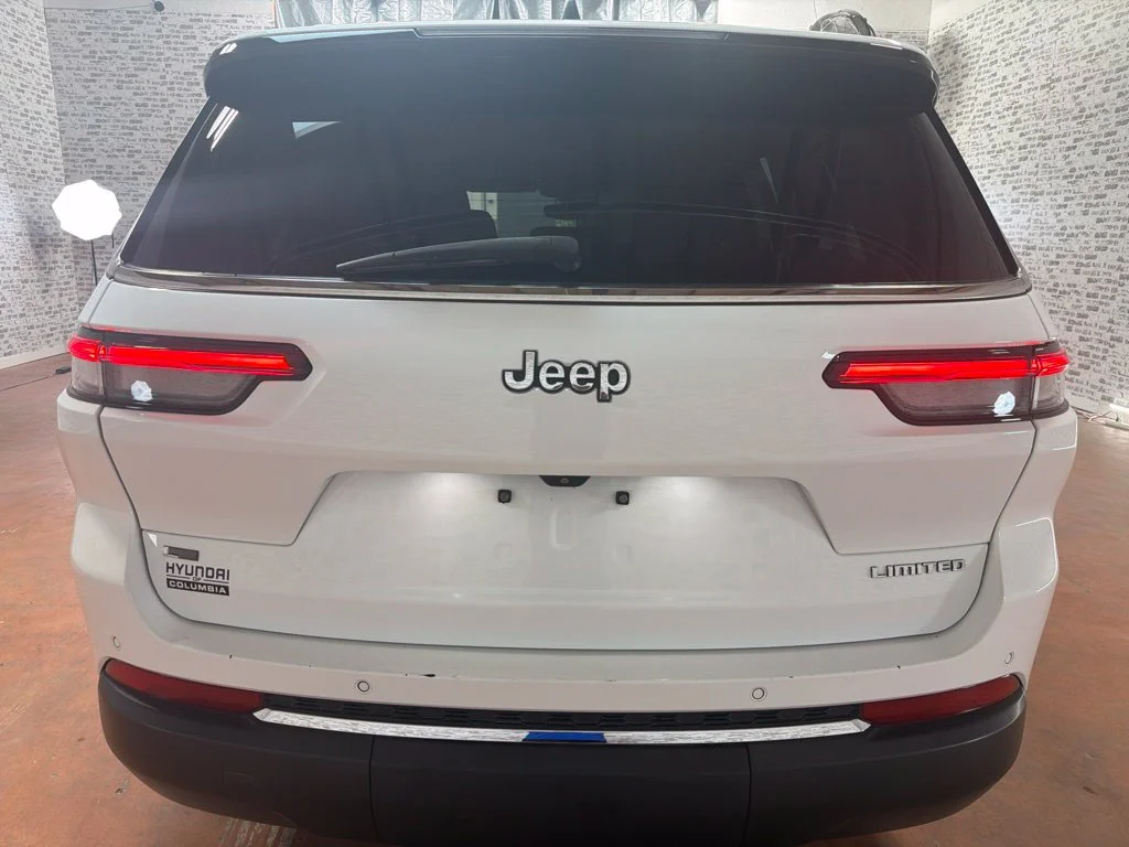 Used 2021 Bright White Clearcoat Jeep Limited image 6