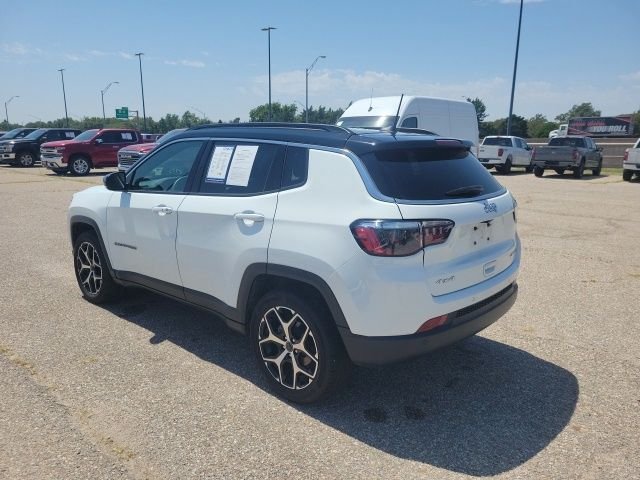 Used 2025 Bright White Clearcoat Jeep Limited image 22