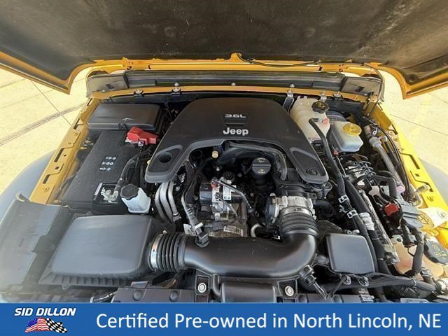 Used 2021 Hellayella Clearcoat Jeep Unlimited Willys image 10