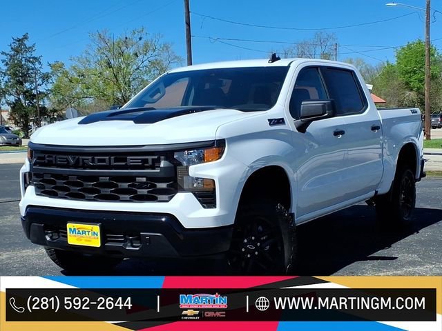 New 2026 Chevrolet Silverado 1500 Custom Trail Boss Four Wheel Drive Crew Cab