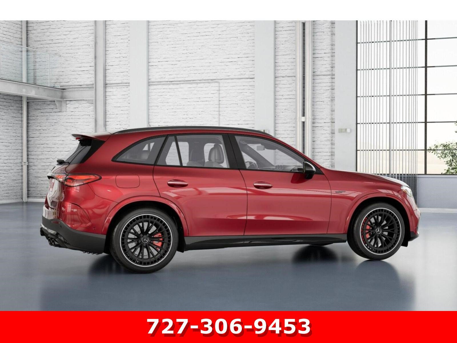 New 2026 MANUFAKTUR Patagonia Red Metallic Mercedes-Benz AMG® GLC 43 image 60