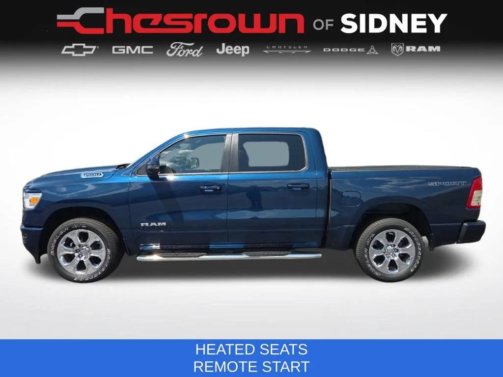 Used 2023 Patriot Blue Pearlcoat Ram Big Horn image 8