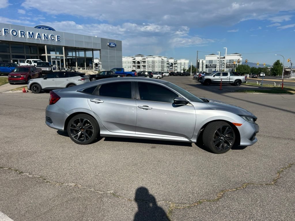 Used 2020 Lunar Silver Metallic Honda Sport image 4