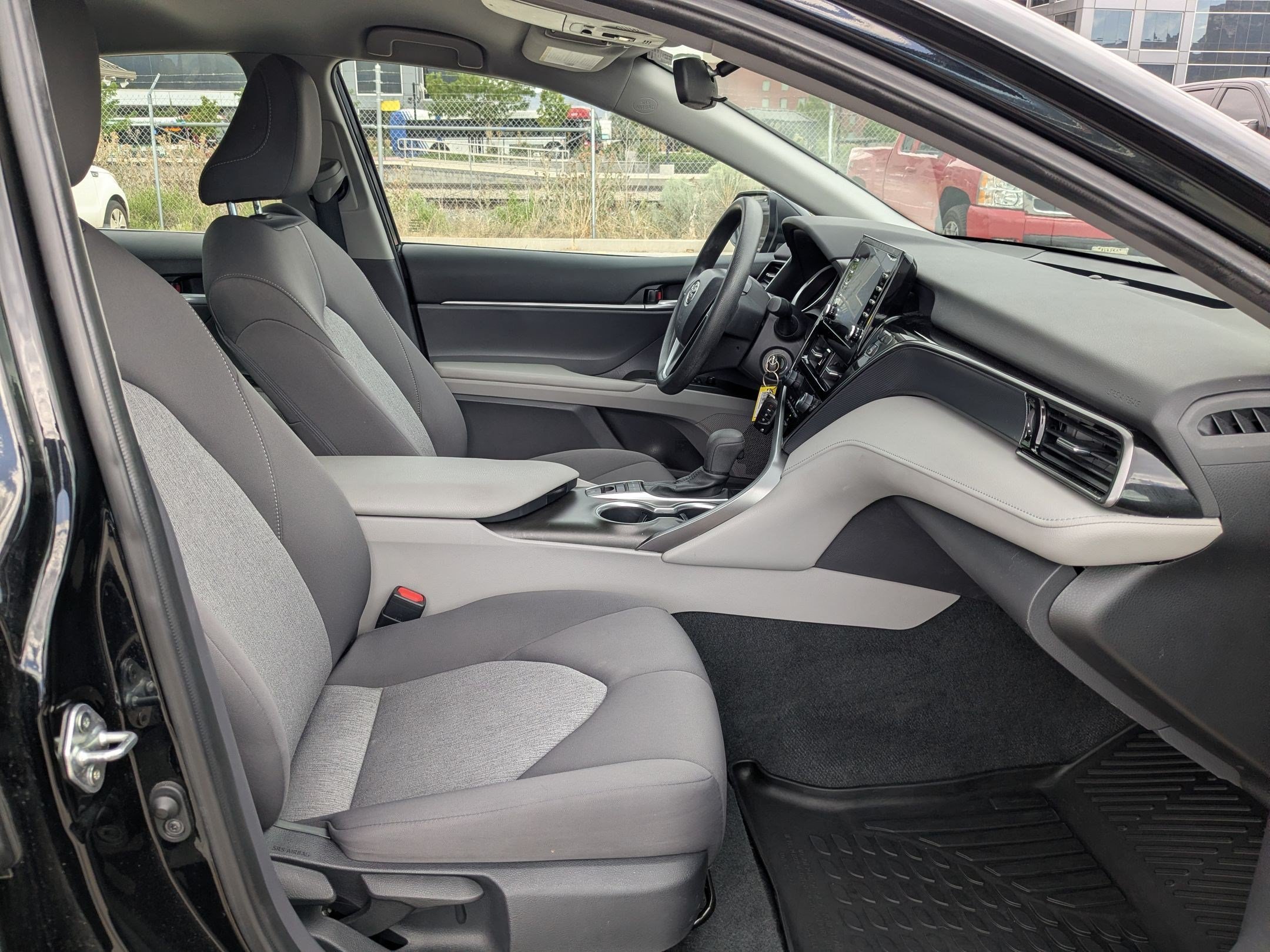 Used 2023 Midnight Black Metallic Toyota LE image 27