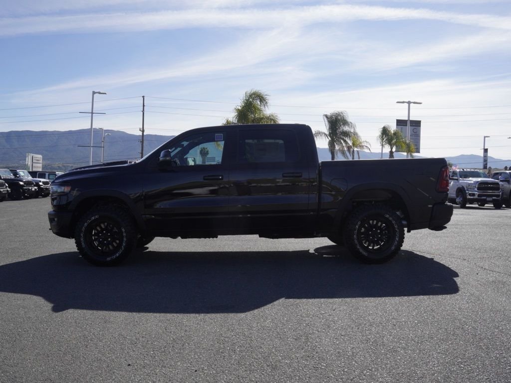 New 2026 Diamond Black Crystal Pearl-Coat Exterior Paint RAM Rebel image 6