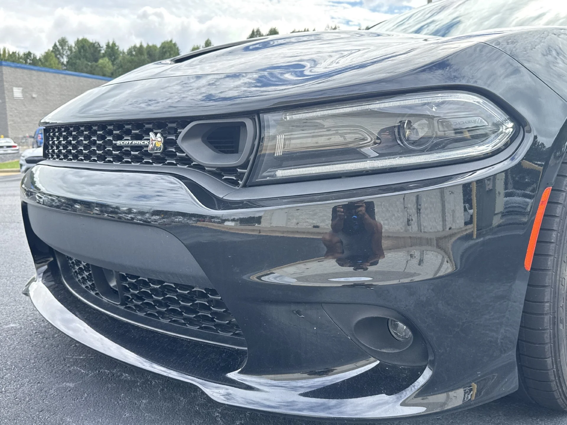 Used 2023 Pitch Black Clearcoat Dodge R T Scat Pack image 29