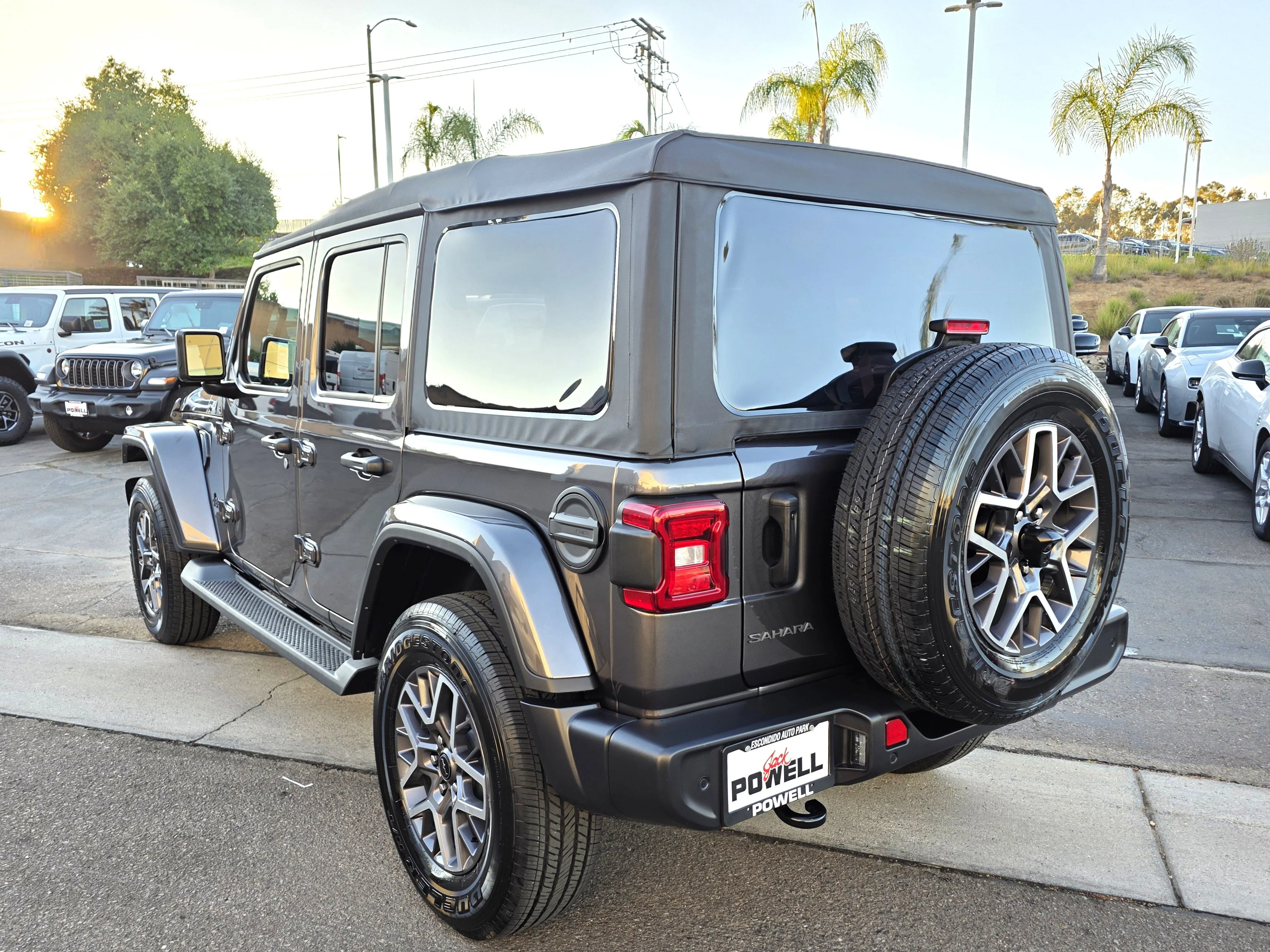 New 2026 Crystal Metallic Jeep Sahara image 3