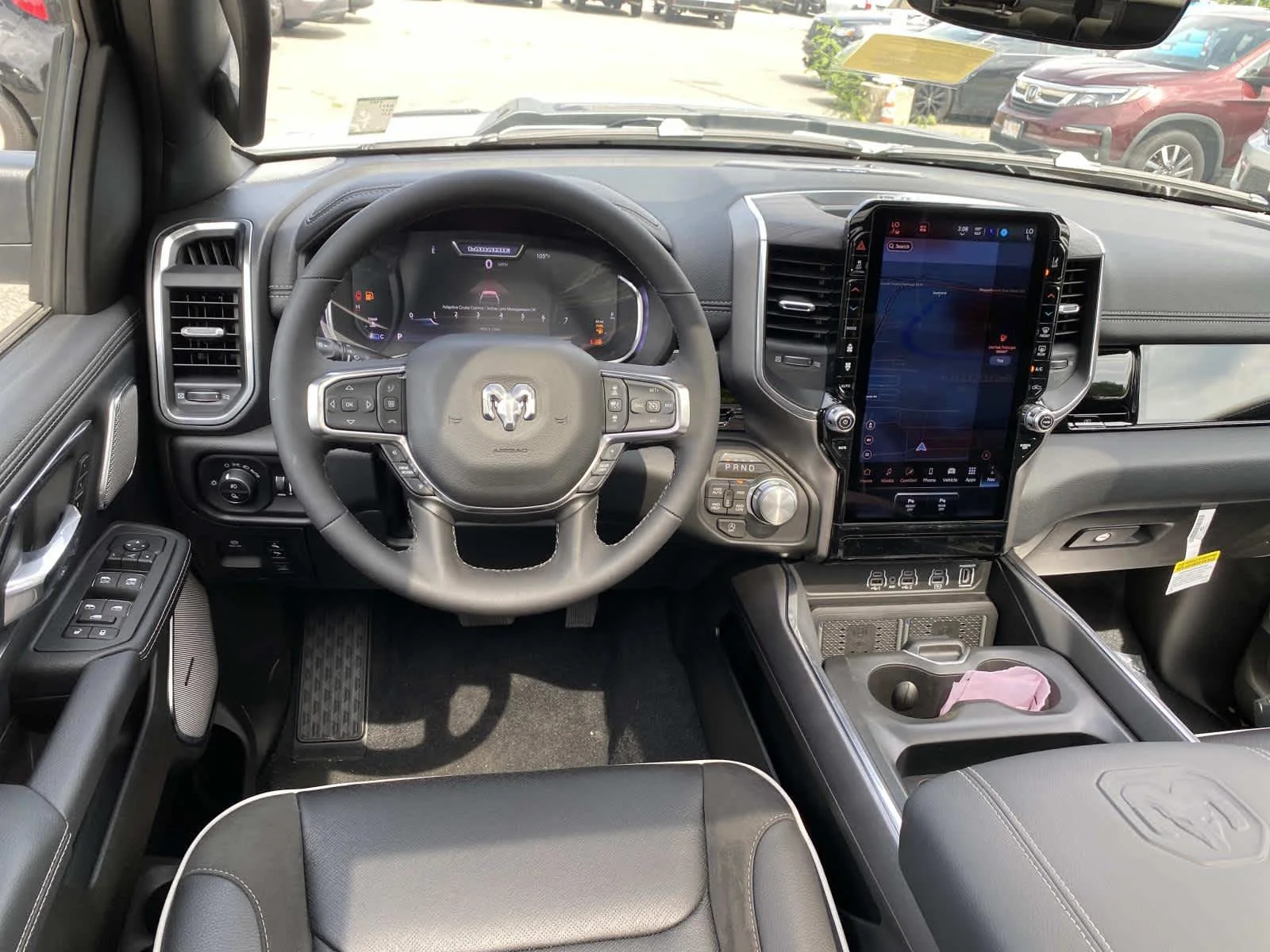 New 2026 Bright White Clear-Coat Exterior Paint RAM Laramie image 9