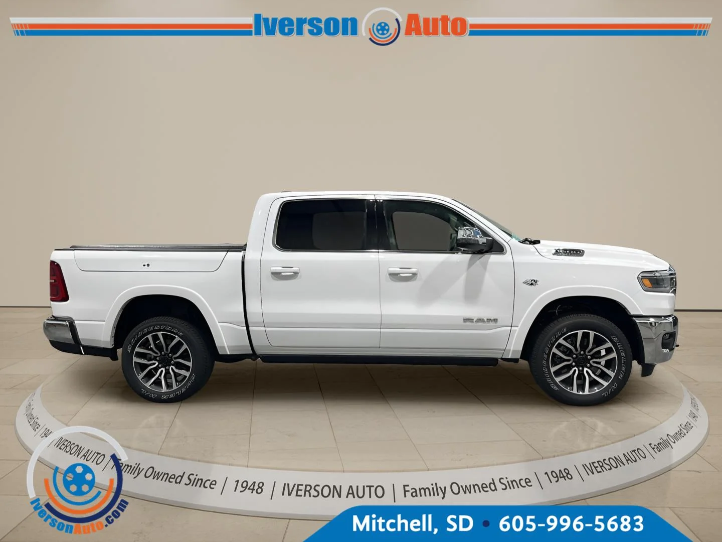 New 2027 Bright White Clear-Coat Exterior Paint RAM Longhorn image 8