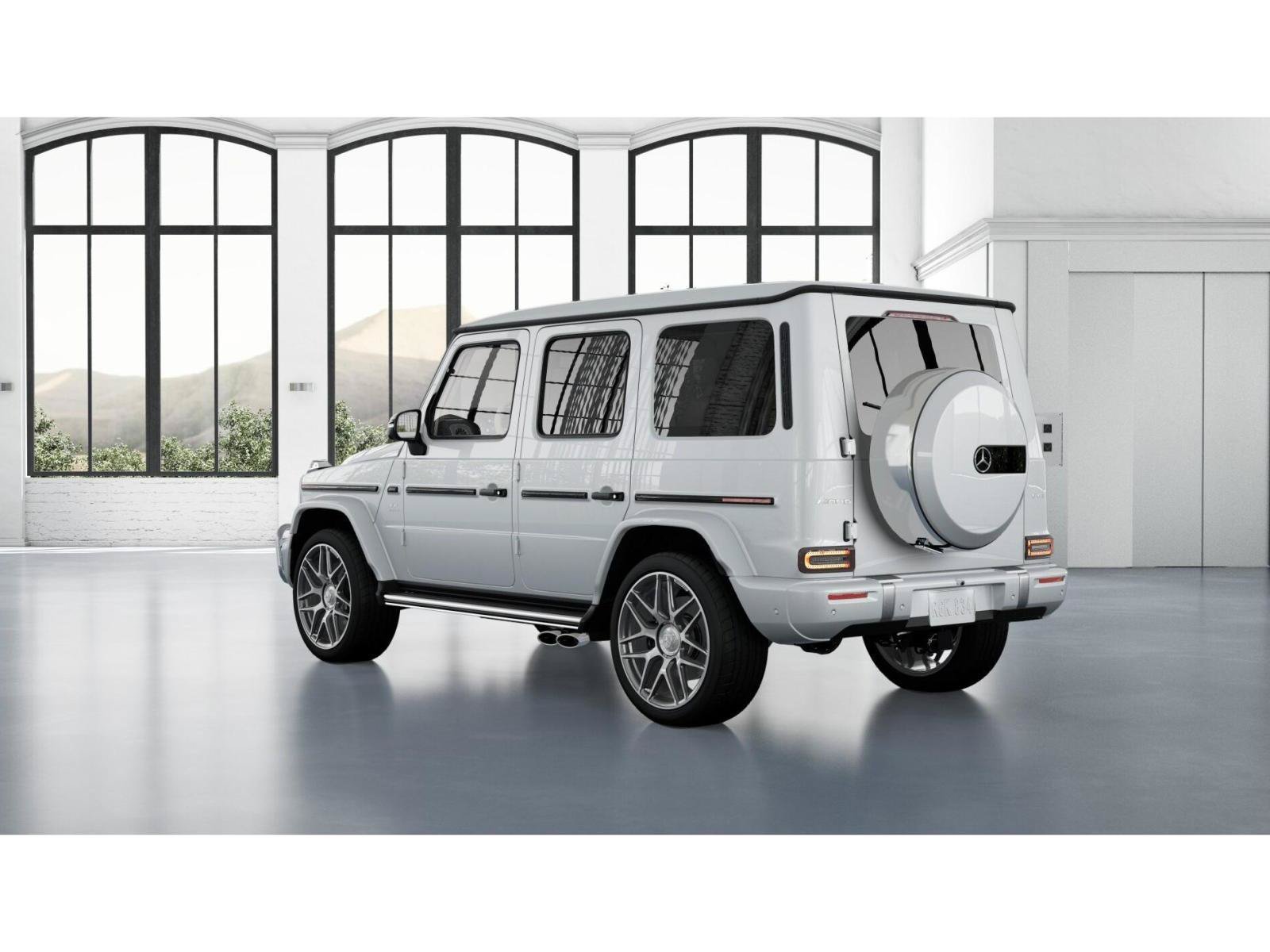 New 2027 MANUFAKTUR Moonlight White Metallic Mercedes-Benz AMG® G 63 SUV image 72