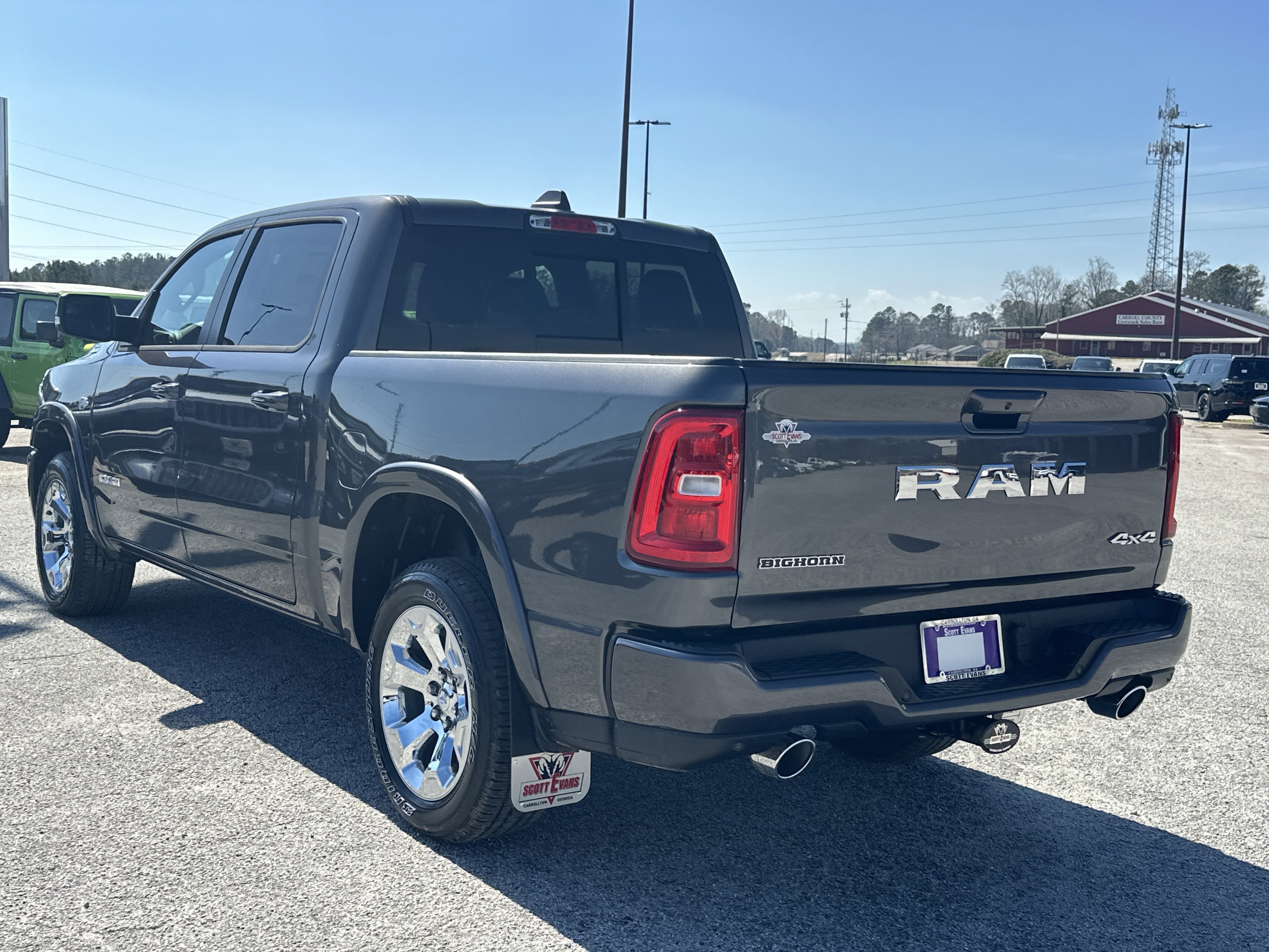 New 2026 Granite Crystal Metallic Clear-Coat Exterior Paint RAM Big Horn image 6