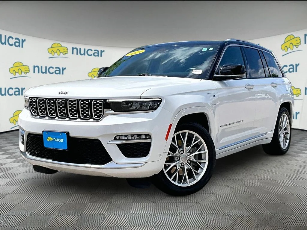 Used 2023 White Jeep Summit 4xe image 3