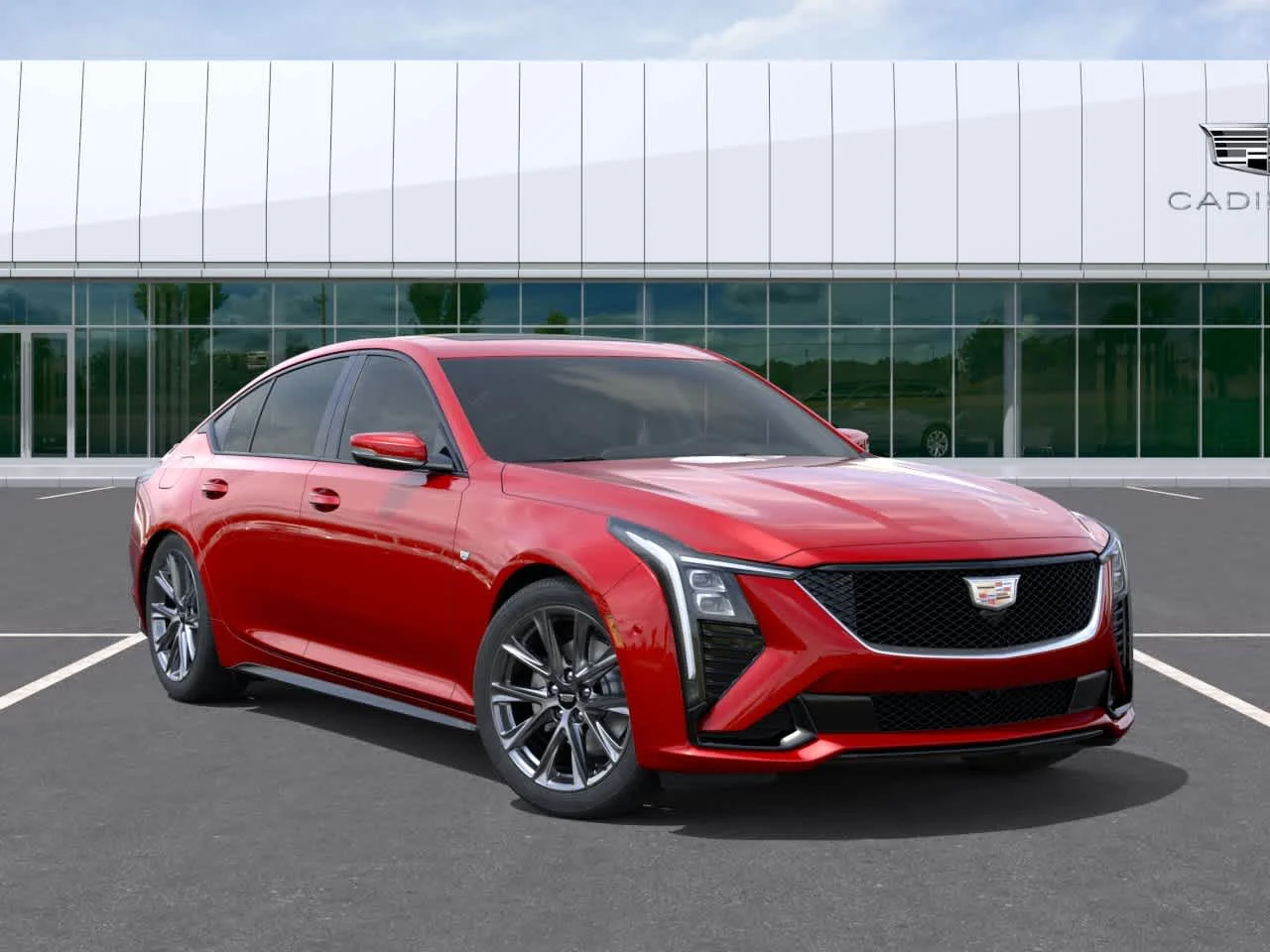 New 2026 Radiant Red Tintcoat Cadillac Sport image 7