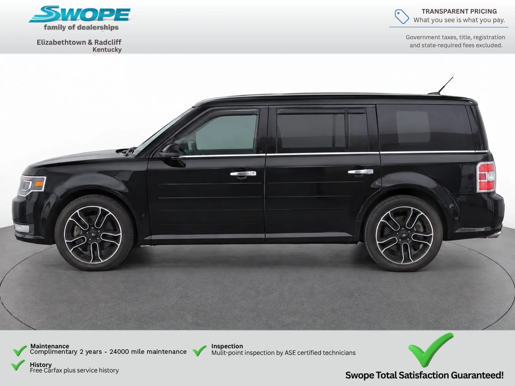 Used 2015 Tuxedo Black Metallic Ford Limited image 8