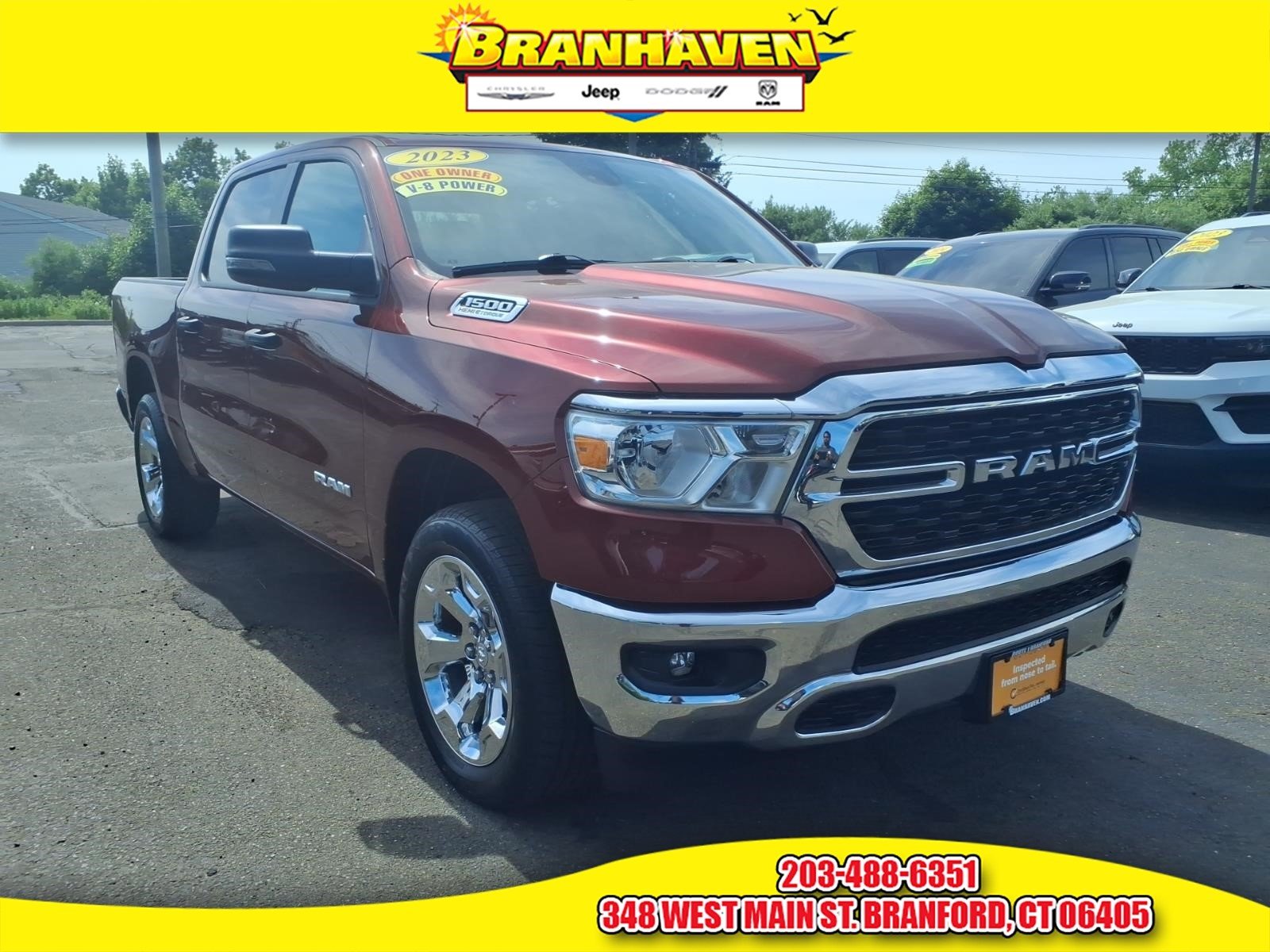 2023 RAM 1500 Big Horn/Lone Star 4x4 Crew Cab 5'7's photo