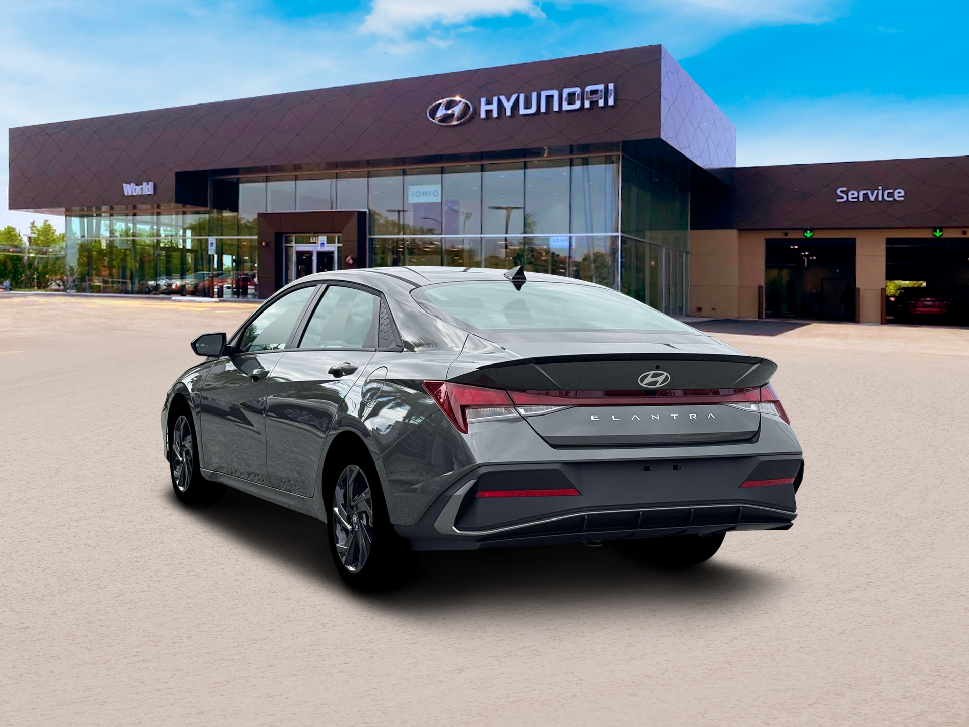New 2026 Amazon Gray Hyundai SEL Sport image 5