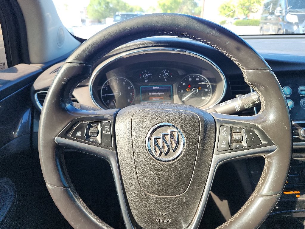 Used 2019 White Frost Tricoat Buick Preferred image 13