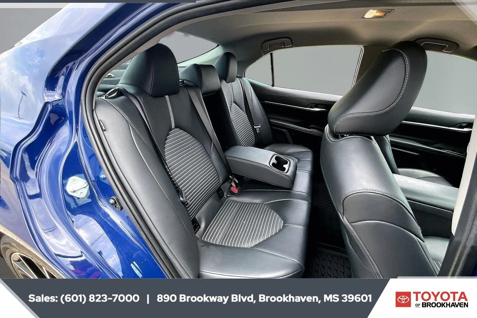 Used 2024 Reservoir Blue Toyota SE image 20