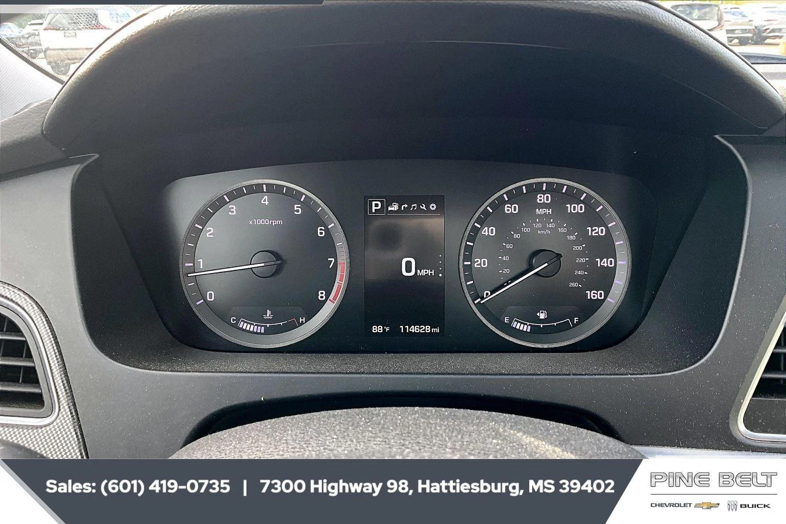 Used 2015 Lakeside Blue Hyundai 2.4L Sport image 14