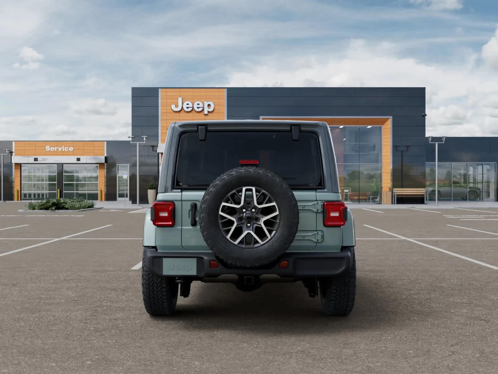New 2026 Earl Clearcoat Jeep Sahara image 7