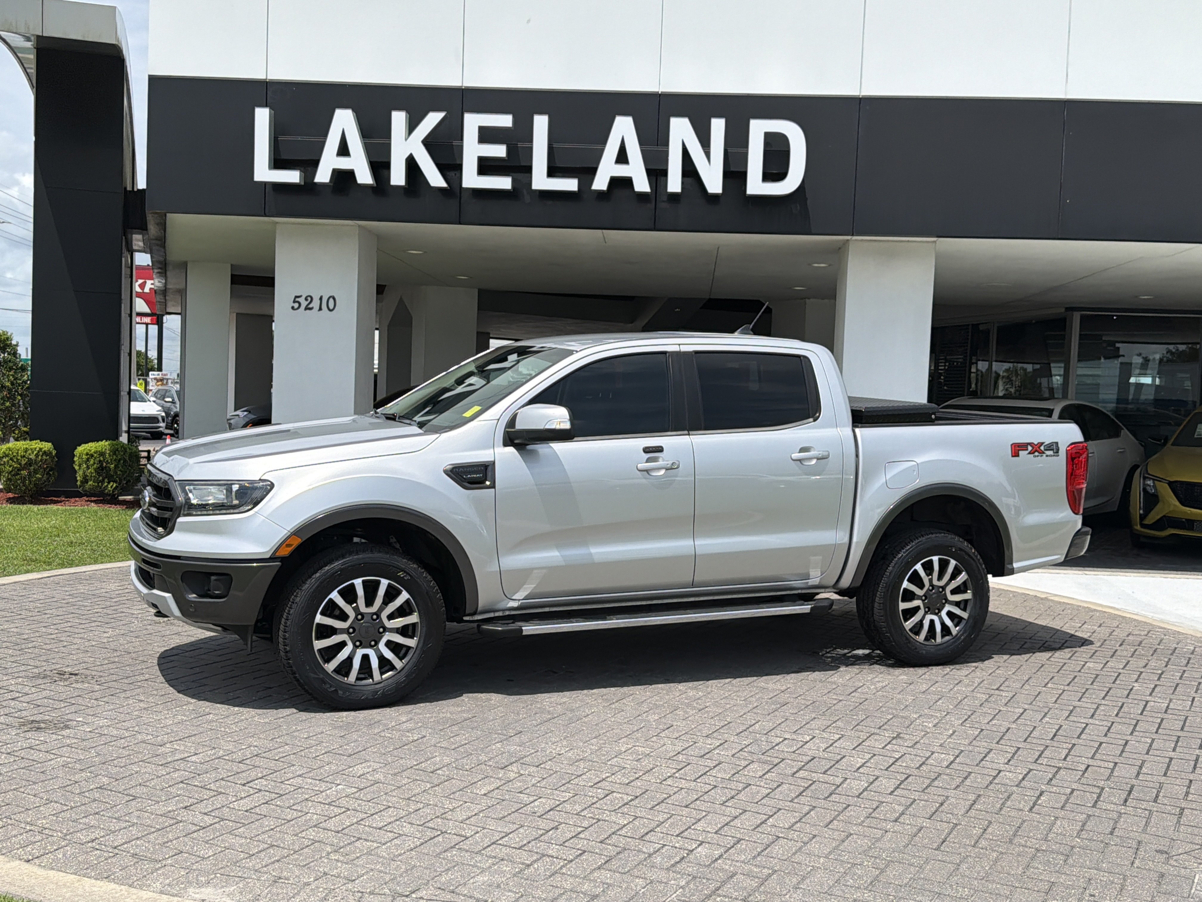 Used 2019 Ingot Silver Metallic Ford LARIAT image 2