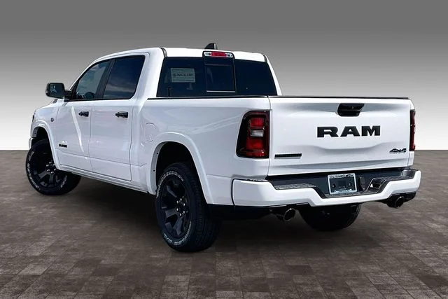New 2026 Bright White Clear-Coat Exterior Paint RAM Big Horn/Lone Star image 3