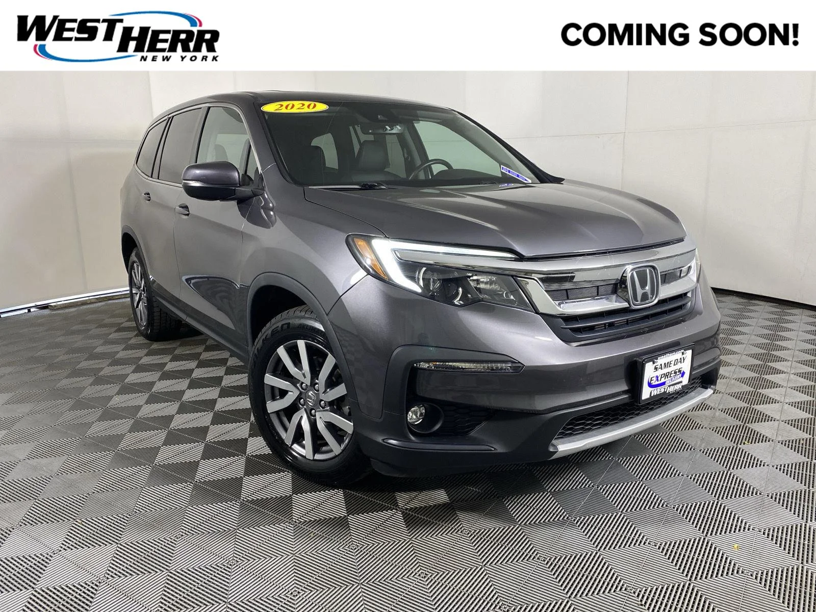Used 2020 Modern Steel Metallic Honda EX-L image 1