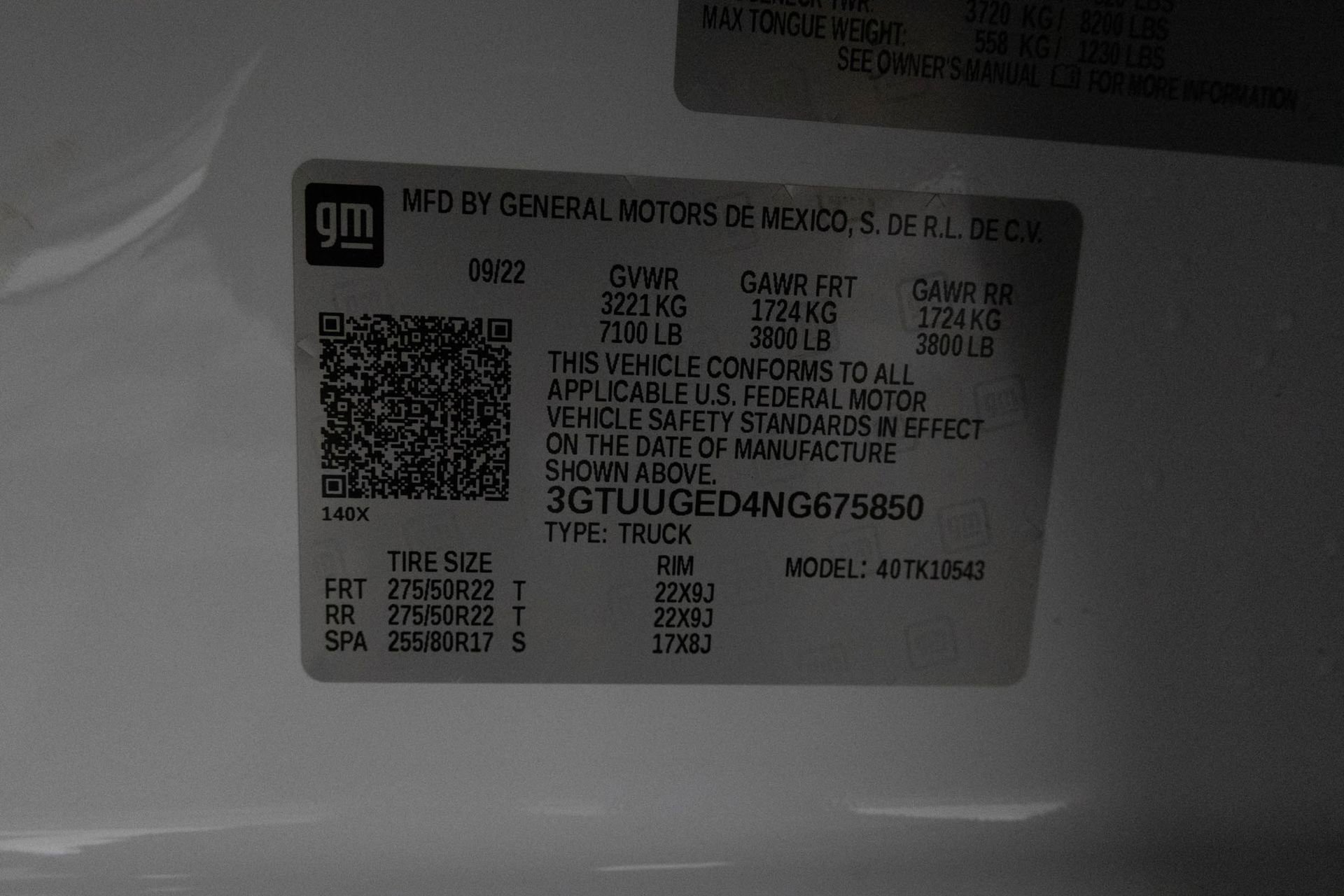 2022 GMC SIERRA - Image 43