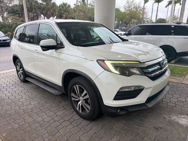 Certified 2018 Honda Pilot EX-L with VIN 5FNYF5H53JB001869 for sale in Greenacres, FL