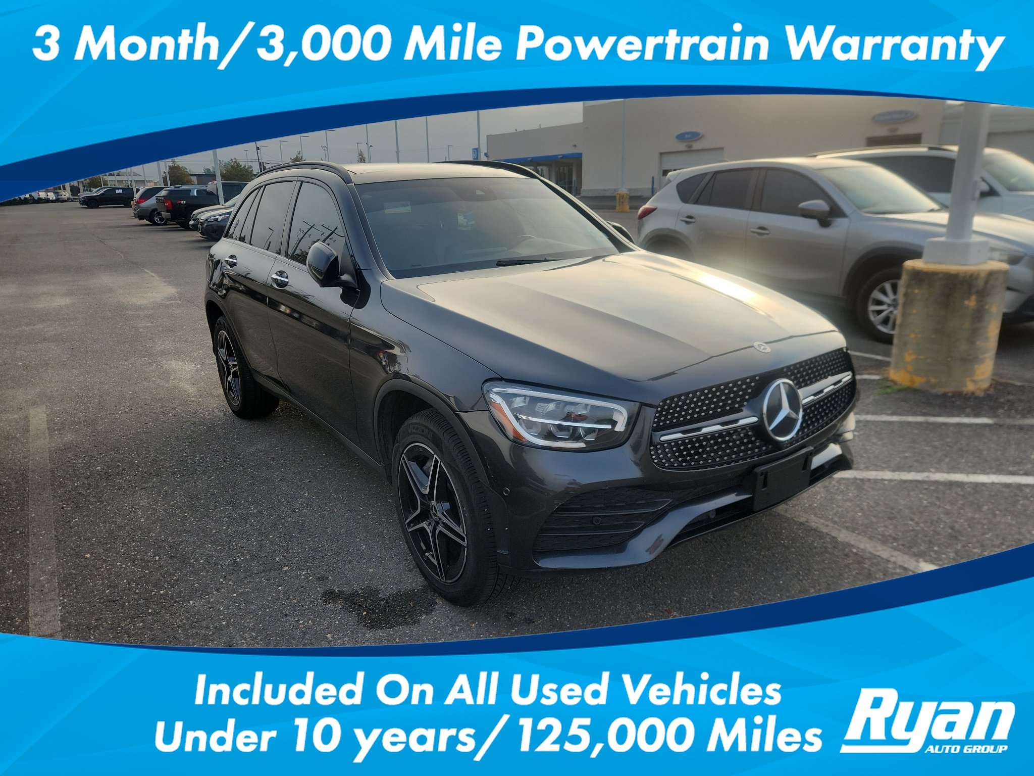 Used 2022 Black Mercedes-Benz 4MATIC® SUV image 1