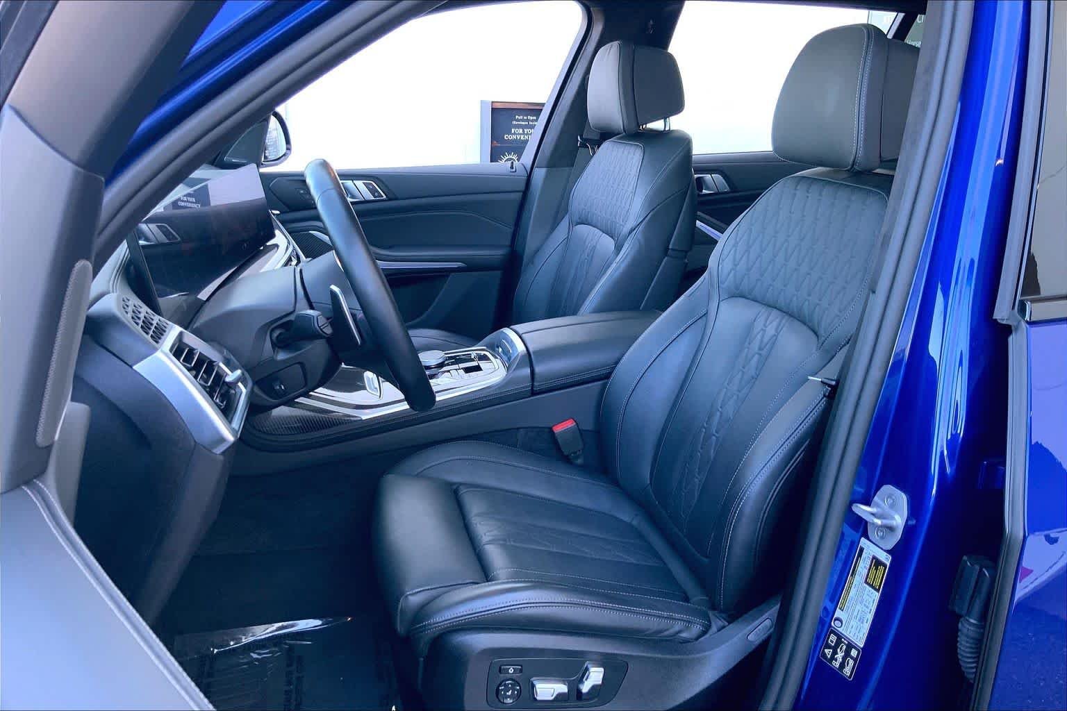 Certified Used 2024 Marina Bay Blue Metallic BMW M60i image 7