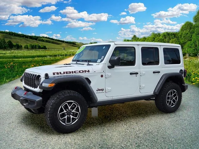 Used 2024 White Jeep Rubicon image 2