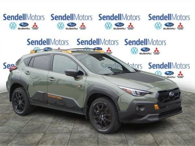 Certified Used 2026 Green Subaru Wilderness image 1