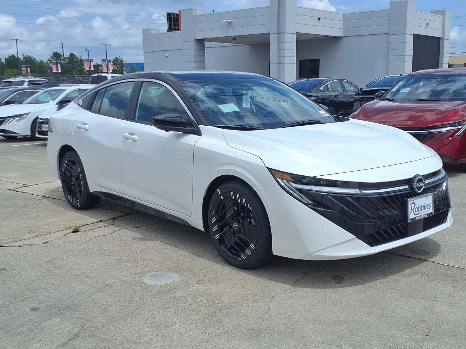 2026 Nissan Sentra SR White at Robbins Nissan