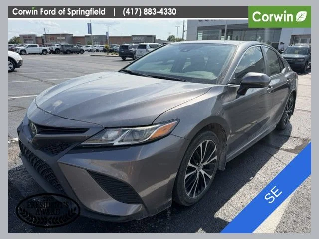 Used 2020 Predawn Gray Mica Toyota SE image 1