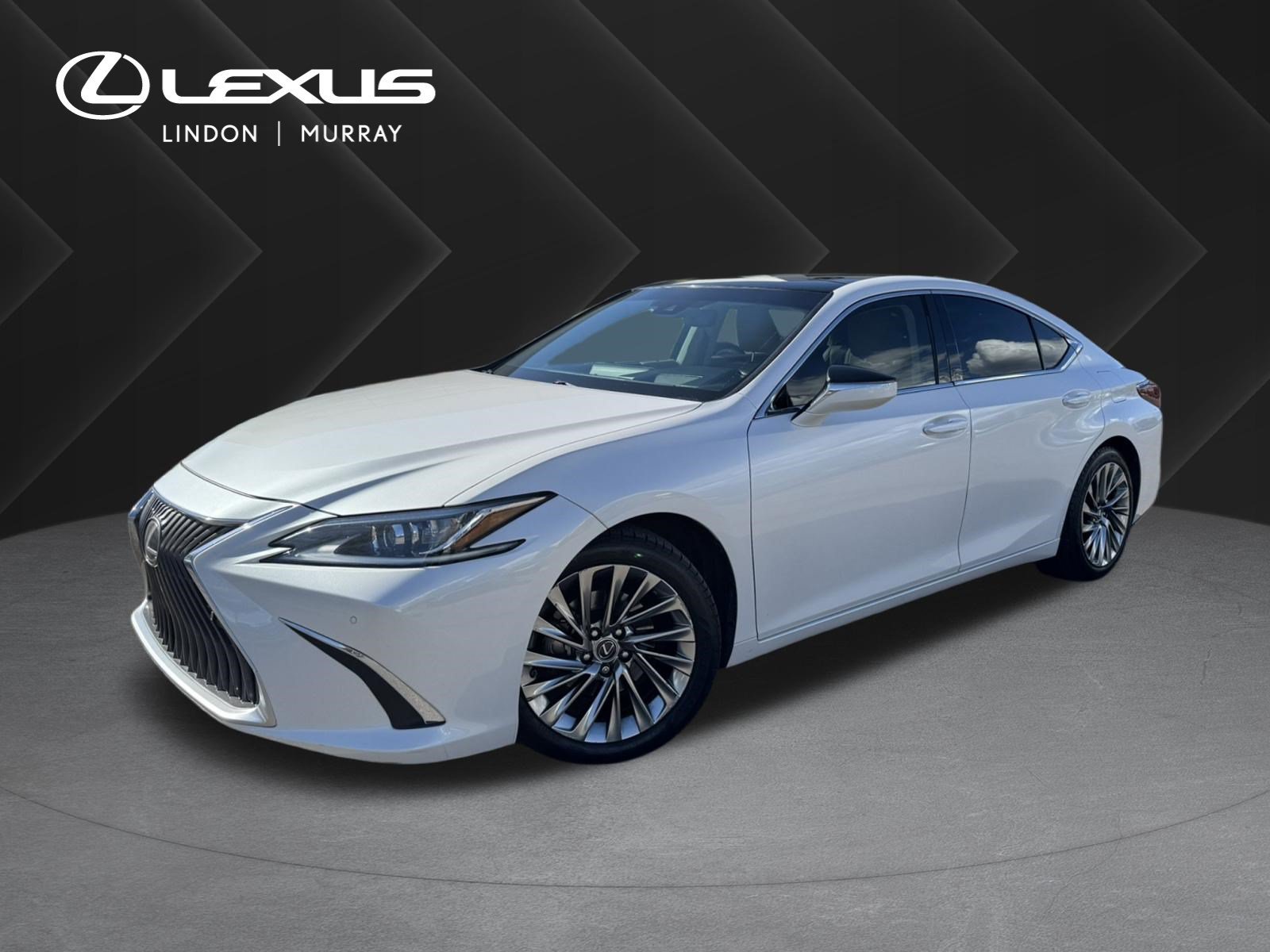 Used 2019 Eminent White Pearl Lexus 350 Luxury image 1