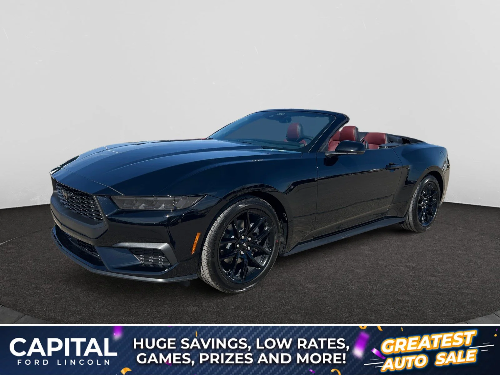 New 2026 Shadow Black Ford EcoBoost Premium image 1