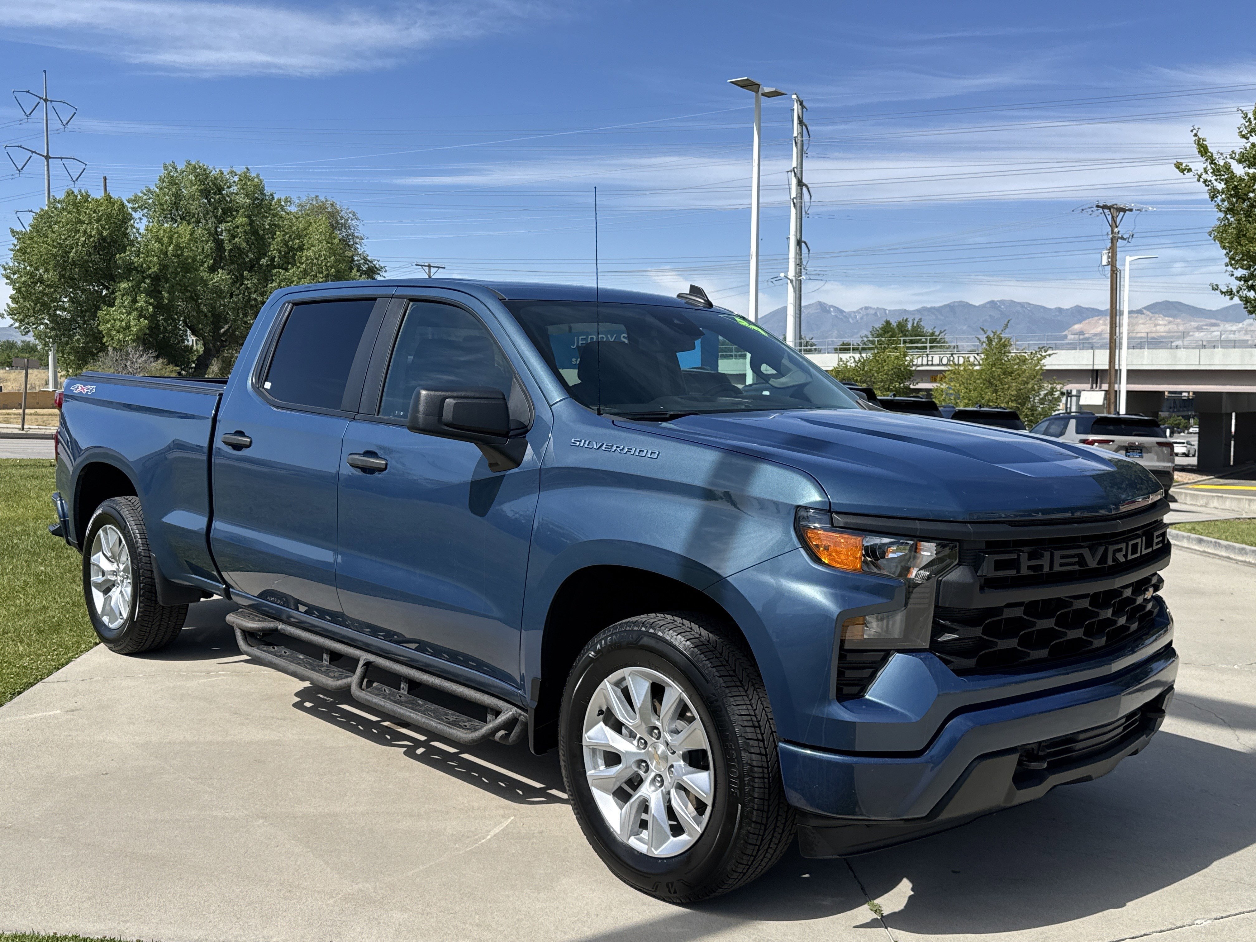 Used 2024 Lakeshore Blue Metallic Chevrolet Custom image 8