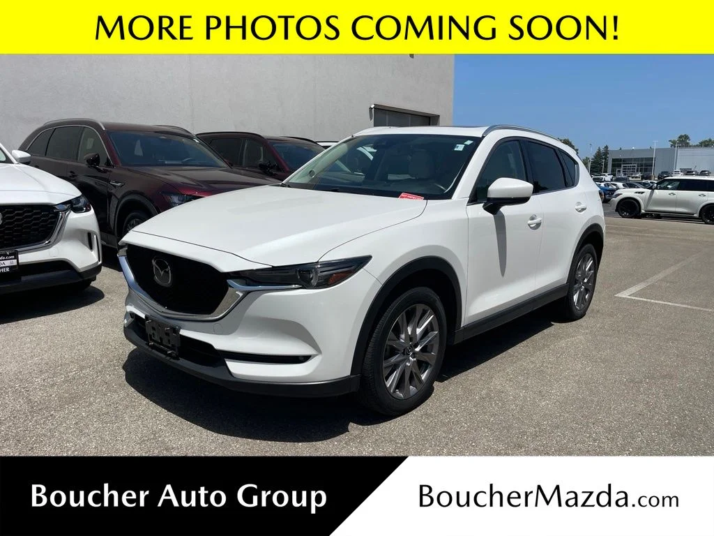Used 2019 Snowflake White Pearl Mica Mazda Grand Touring image 1